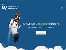 Tablet Screenshot of integratedwebworks.com